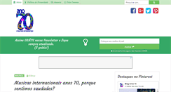 Desktop Screenshot of ano70.com.br
